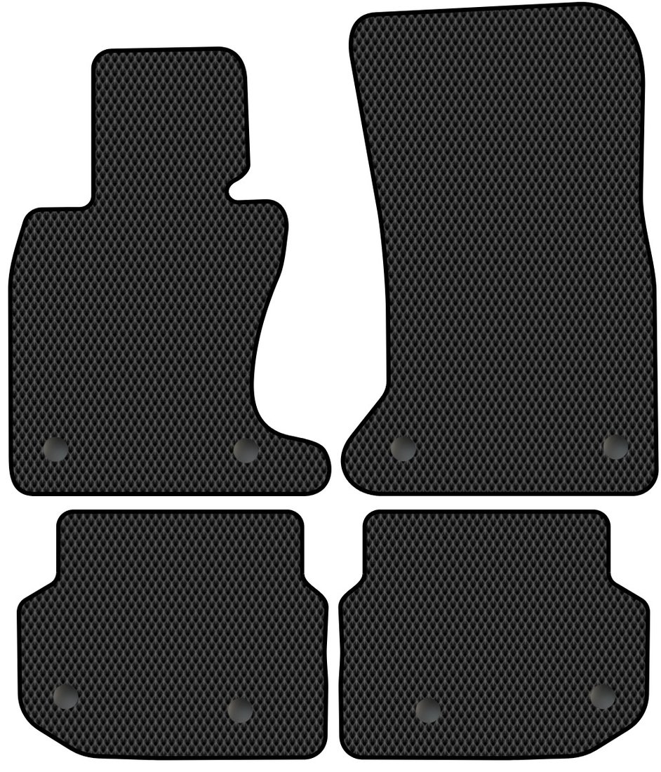

Комплект ковриков для авто Alicosta BMW 5-Series VI (седан 4WD, универсал 4WD / F10, F11) 2009 - 2013 (черный, ромб)