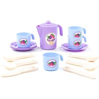 Набор игрушечной посуды Полесье Анюта 80066