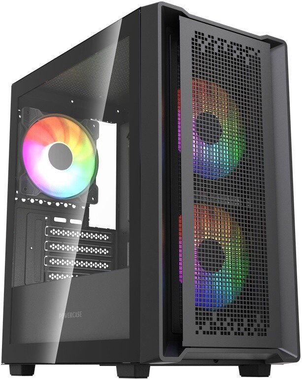 Корпус Powercase Mistral SM04 ARGB CMMSM04B-A3