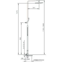 Душевая система  Gappo G2418-1