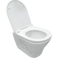 Унитаз подвесной Sanita Breeze Rimless WC.WH/Breeze/DM.Rim/WHT.G/S1