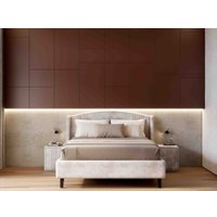 Кровать Мебельград Севилья с подъемным ортопедическим основанием 180x200 (тиффани бежевый)