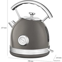 Электрический чайник ProfiCook PC-WKS 1192 (антрацит)