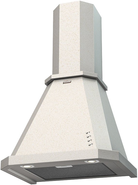 

Кухонная вытяжка Krona Neya 600 structural ivory PB