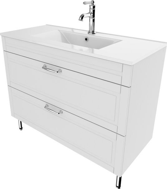 

IDDIS Тумба с умывальником Oxford 100 OXF10W1i95K
