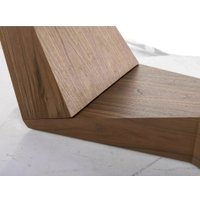 Кухонный стол Signal Bonucci ceramic BONUCCIBOR200 (белый/орех)