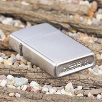 Зажигалка Zippo Slim 1605 Satin Chrome