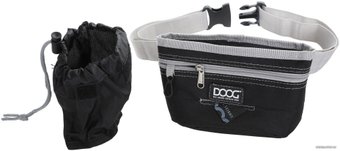  сумка для дрессуры Doog Medium TP03b (черный/серый)