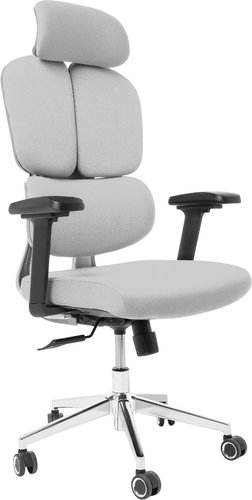 Игровое (геймерское) кресло Jiqiao R6001-ЧС (черный/серый)