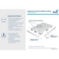 Душевой поддон RGW ST-W 750x750