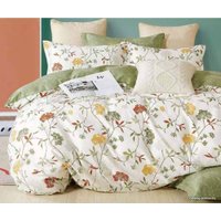 Семейный комплект постельного белья Cleo Сатин Семейный SK-41/1065