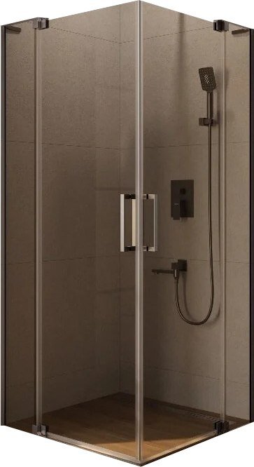 

Душевой уголок Cezares SLIDER-A-2-80/90-BR-GM