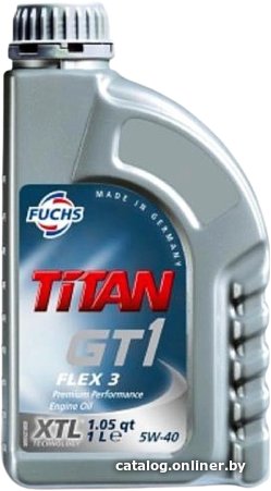 Моторное масло Fuchs Titan GT1 Flex 3 5W-40 1л