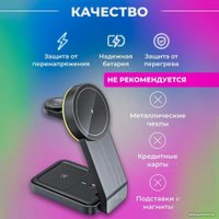 Беспроводное зарядное Hoco CQ3 (белый)