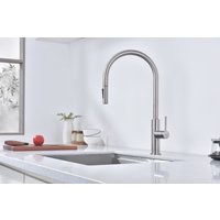 Смеситель Paulmark Senso Se215180-BS (стальной/нержавеющая сталь)