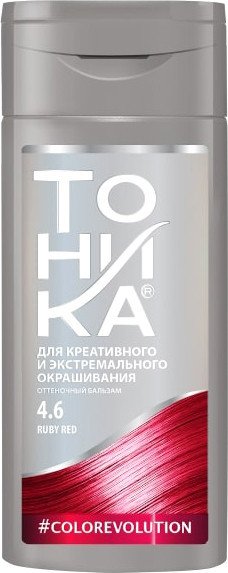 

Оттеночный бальзам Тоника Color Evolution 4.6 рубиновый красный 150 мл