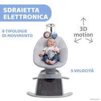 Шезлонг Chicco Comfy Wave Silverspring