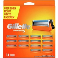 Сменные кассеты для бритья Gillette Fusion5 (14 шт)