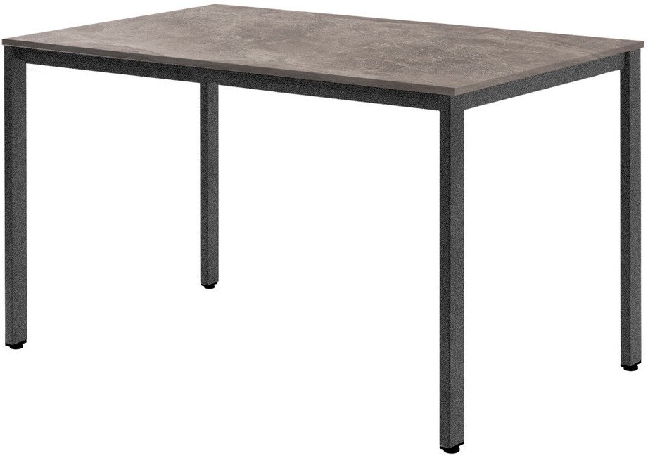

Кухонный стол Millwood Сеул Л 120x80x75 (бетон/графит)