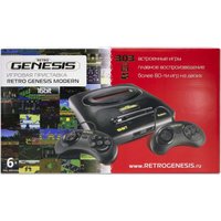 Игровая приставка Retro Genesis Modern (2 проводных геймпада, 303 игры)