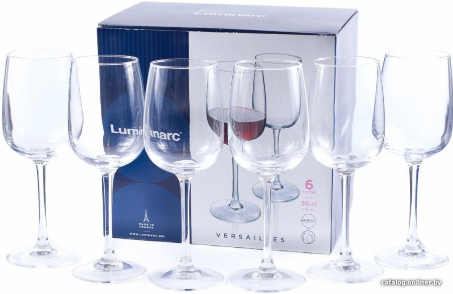Набор бокалов для вина Luminarc Versailles G1483