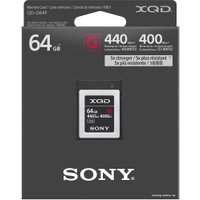 Карта памяти Sony XQD G QD-G64F/J 64GB