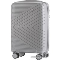 Чемодан-спиннер Wings Primrose DQ181-05 56 см (светло-серый)