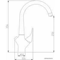 Смеситель ZorG SH 815 (сатин)