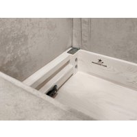 Угловой диван Nord Star Этран Тедди левый (микровелюр, розовый)