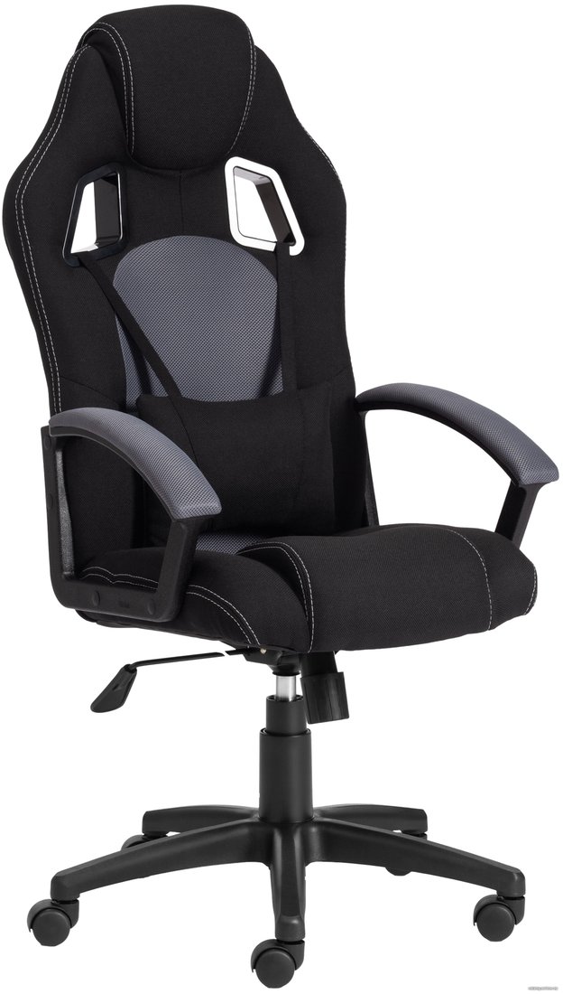 Игровое (геймерское) кресло TetChair Driver (ткань, черный/серый)