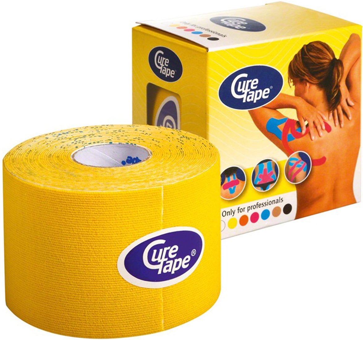 

Тейп CureTape Classic 161087 (желтый)