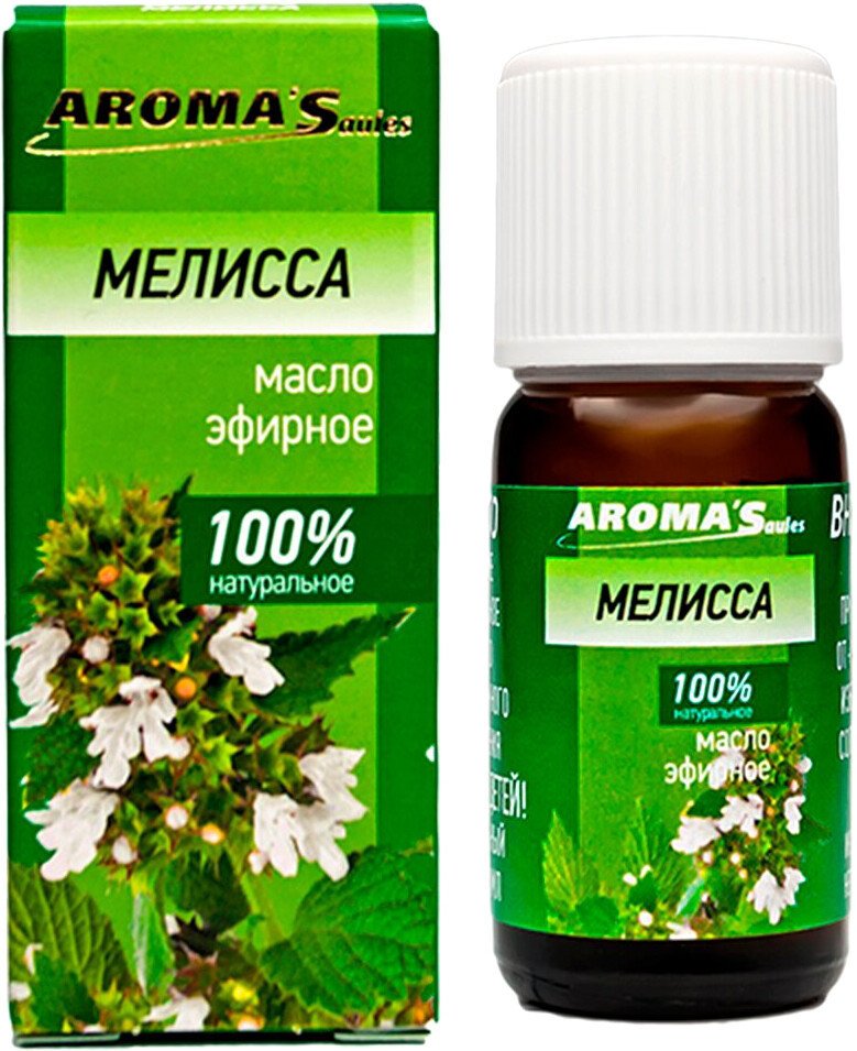 

Aroma Saules Эфирное масло Мелисса 10 мл