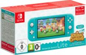 Switch Lite бирюзовый + Animal Crossing: New Horizons + 3 м. NSO