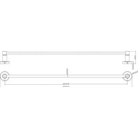 Держатель для полотенца Lauter 21TS2014 (Matt Black)