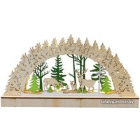 3D-фигура Neon-Night Деревянная фигурка с подсветкой «Семейство оленей» 504-026