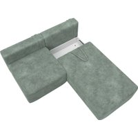 Угловой диван Лига диванов Лига-060 НПБ угол универсальный 129509 (велюр Brut 08 зеленый)