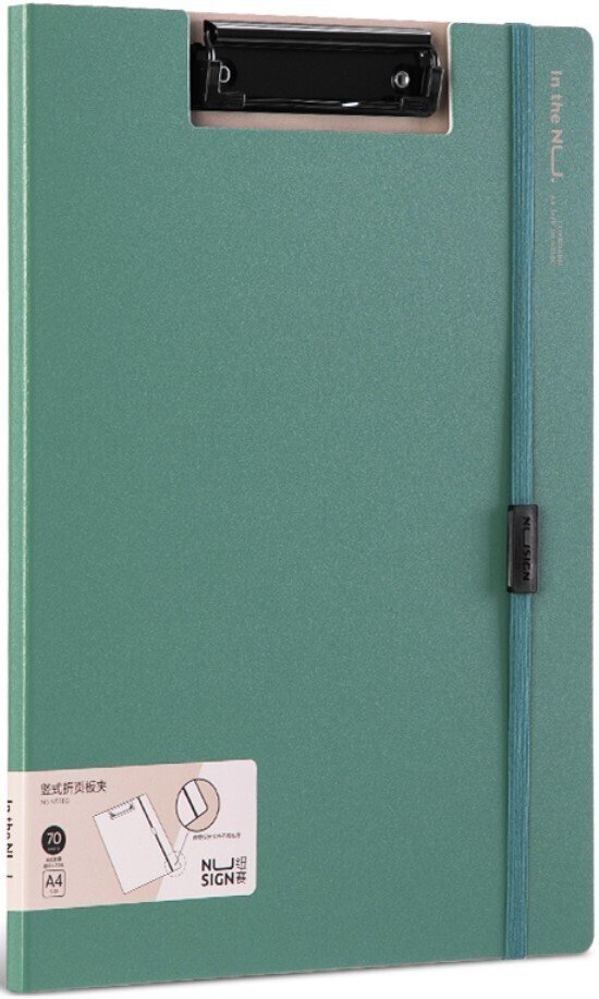 

Планшет с зажимом Deli Nusign NS180GREEN