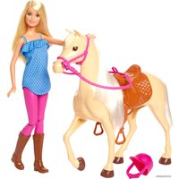 Кукла Barbie Horse and Doll FXH13