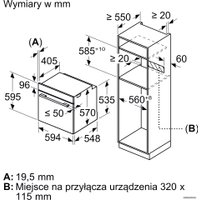 Комплект встраиваемой техники Bosch HBA578BB0 + BFL554MB0