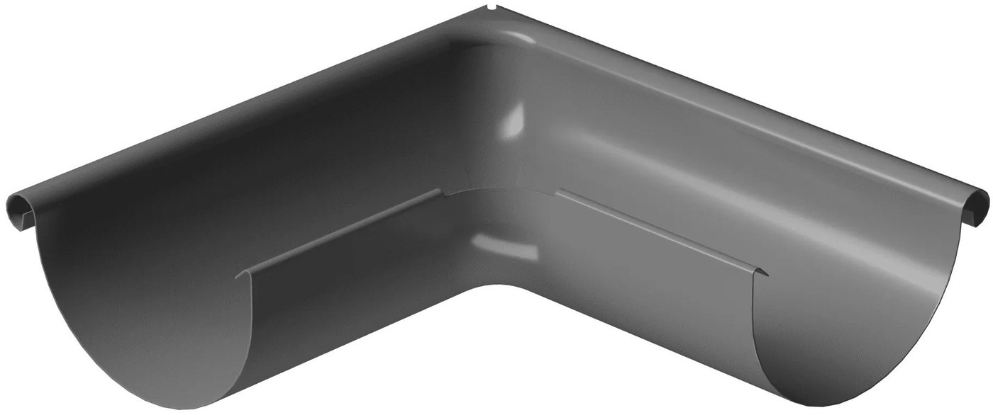 

Кровля Docke Stal Premium Угол внешний 90⁰ D125 (графит 7024)