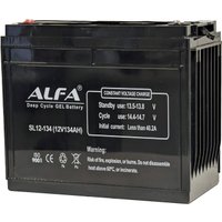 Тяговый аккумулятор ALFA 12V-134Ah(C20) L+ (134 А·ч) в Бресте