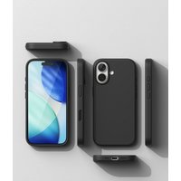 Чехол для телефона Ringke Silicone Magnetic для iPhone 17 (Black)