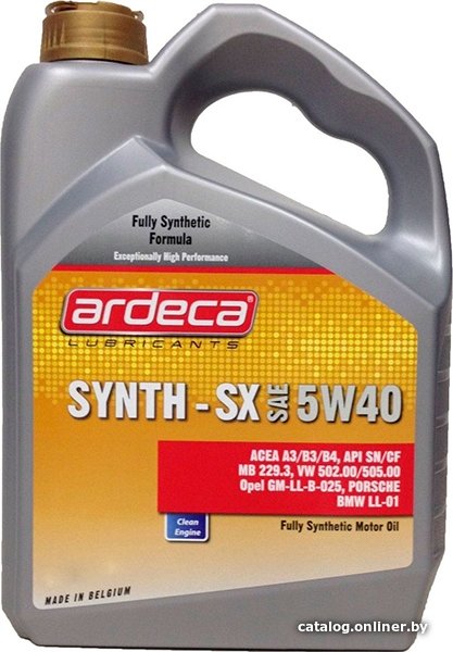Моторное масло Ardeca SYNTH-SX 5W-40 5л