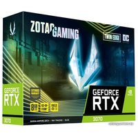 Видеокарта ZOTAC Gaming GeForce RTX 3070 Twin Edge OC 8GB GDDR6 ZT-A30700H-10P