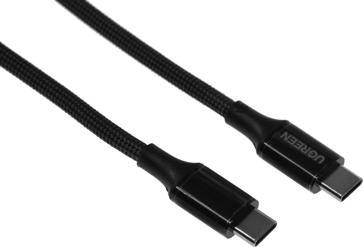 

Кабель Ugreen L502 USB Type-C - USB Type-C (0.5 м, черный)