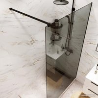 Стеклянная шторка для ванны Benetto BEN-602 BLT в Бресте