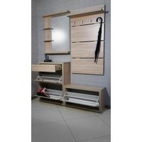 Тумба для обуви Анрат Элана 1.80 дуб сонома/дуб сонома