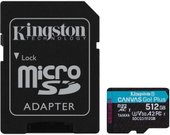 Canvas Go! Plus microSDXC 512GB (с адаптером)