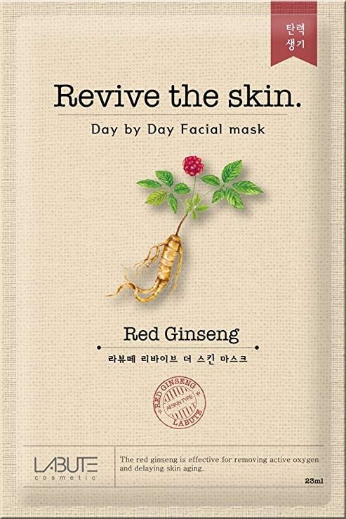 

Labute Маска для лица Revive the skin Red Ginseng 23 мл