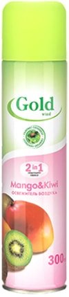 

Освежитель воздуха Gold Wind Mango&Kiwi 300 мл